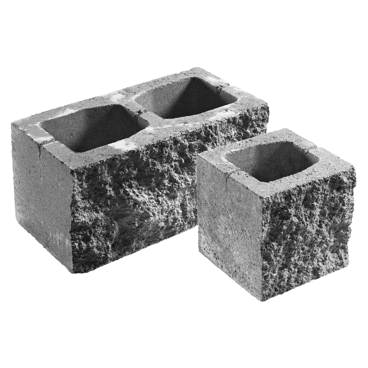 Елементи дизайну Блок з однією колотою стороною 390х190х190 невада 