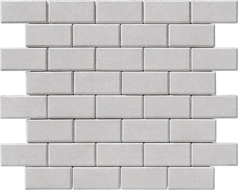 Тротуарна плитка Бруківка 200х100х40 перлина 