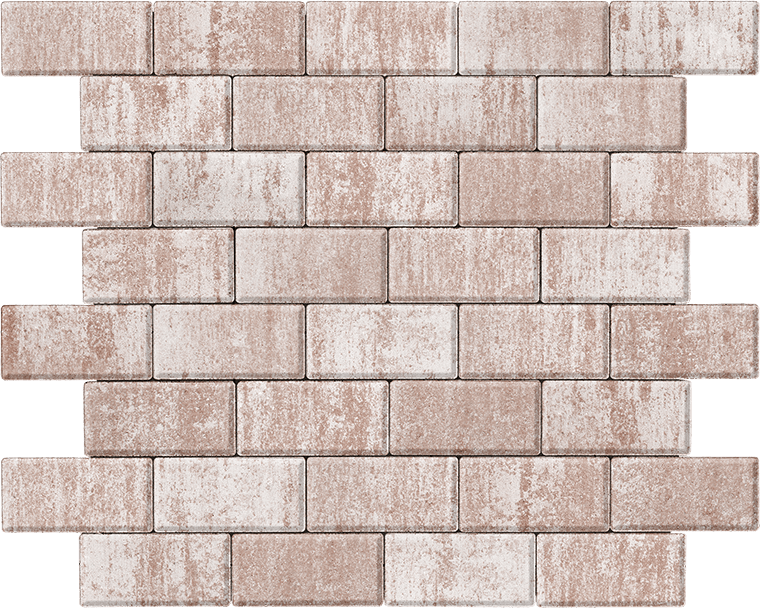 Тротуарна плитка Бруківка 200х100х40 палермо 