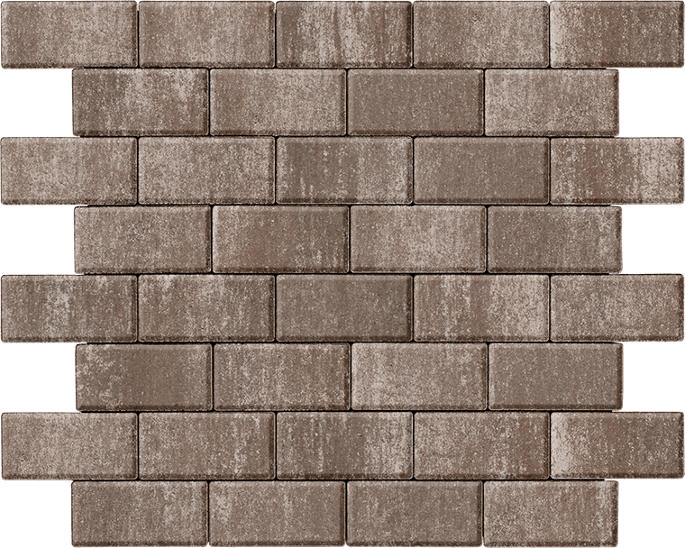 Тротуарная плитка Брусчатка 200х100х60 порто 