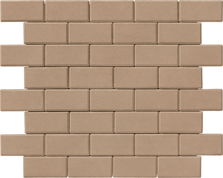 Тротуарная плитка Брусчатка 200х100х80 малибу 