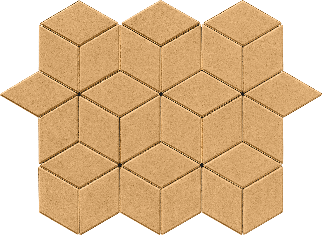 Тротуарна плитка Тротуарна плитка Ромб сахара 