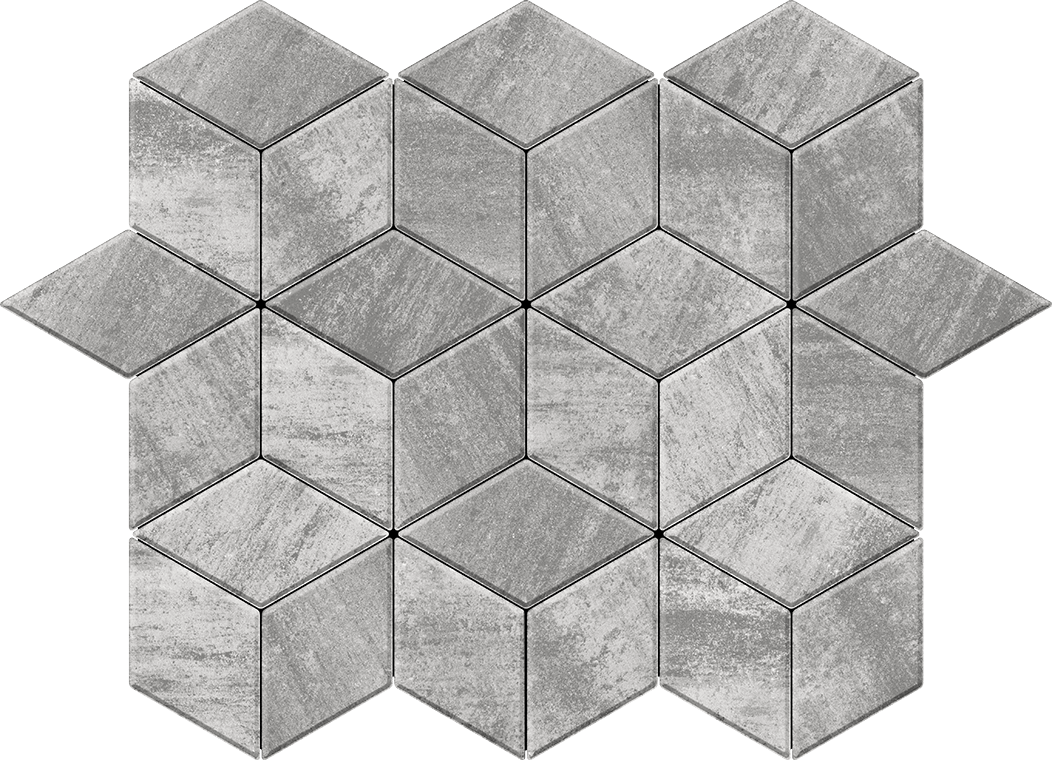 Тротуарна плитка Тротуарна плитка Ромб платина 