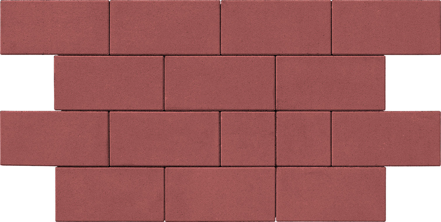 Тротуарна плитка Сіті вишня 