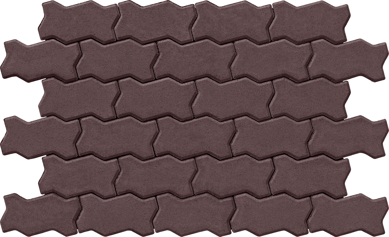 Тротуарна плитка Тротуарна плитка Фалка 240х130х80 венге 