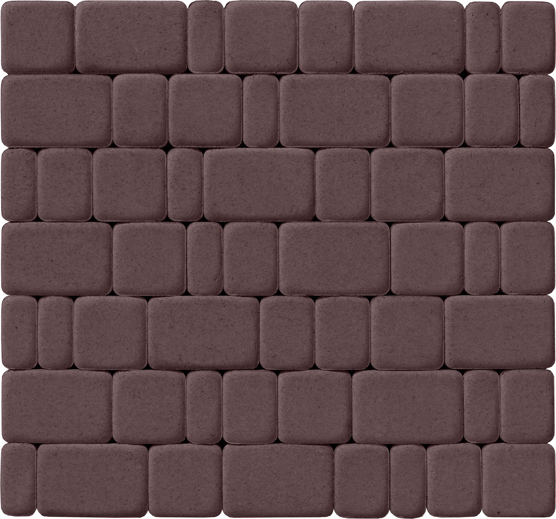 Тротуарная плитка Старый город 40 венге 