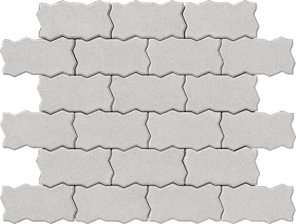 Тротуарная плитка Тротуарная плитка Фалка 300х150х100 жемчужина 