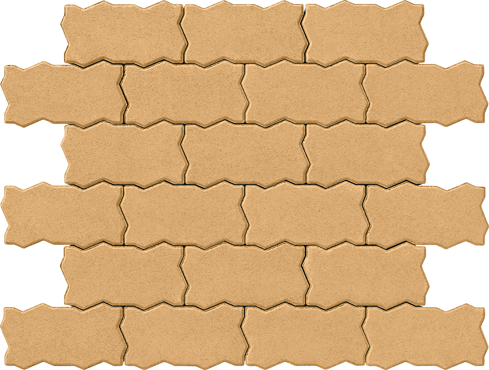 Тротуарная плитка Тротуарная плитка Фалка 300х150х100 сахара 