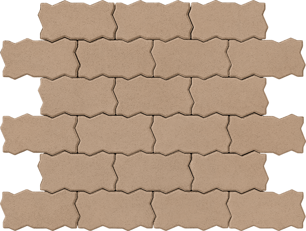 Тротуарная плитка Тротуарная плитка Фалка 300х150х100 малибу 