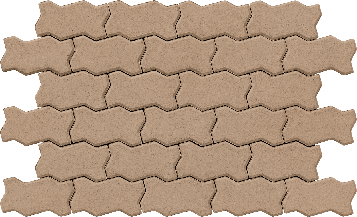 Тротуарная плитка Тротуарная плитка Фалка 240х130х120 малибу 