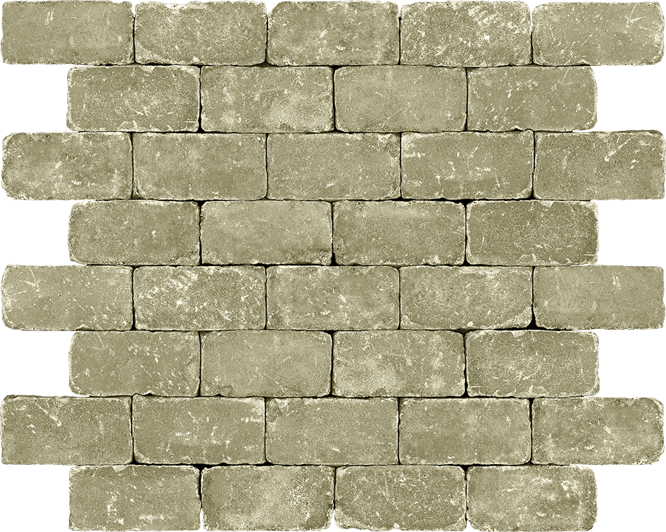Тротуарная плитка Камень Винтаж 200х100 оливка 