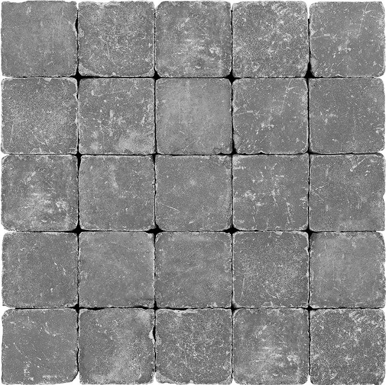 Тротуарна плитка Камінь Вінтаж 150х150 сірий 