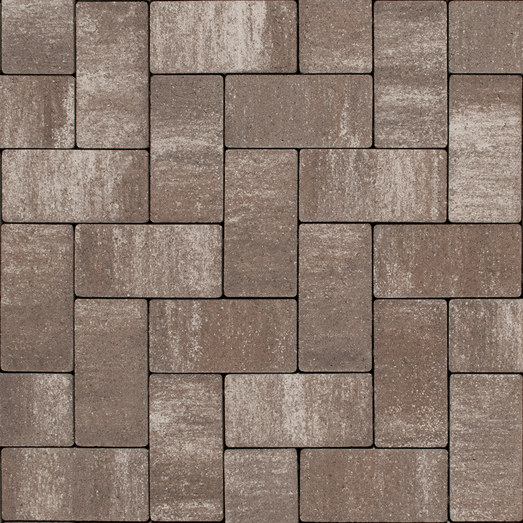 Тротуарна плитка Бруківка 200х100х80 без фаски порто 