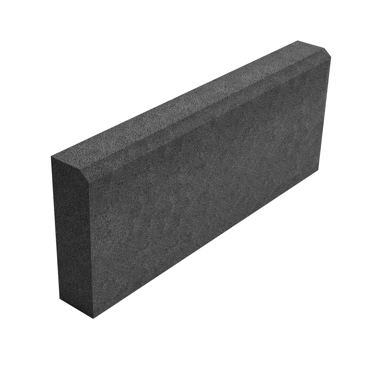 Дорожні елементи Бордюр парковий 500х60х200 графіт 