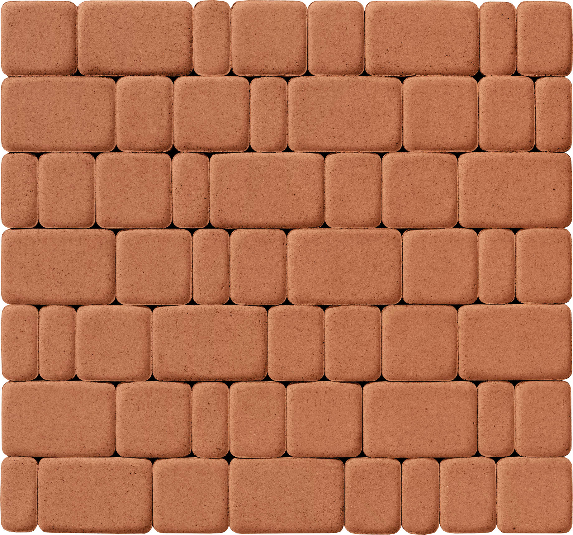 Тротуарная плитка Старый город 40 янтарь 