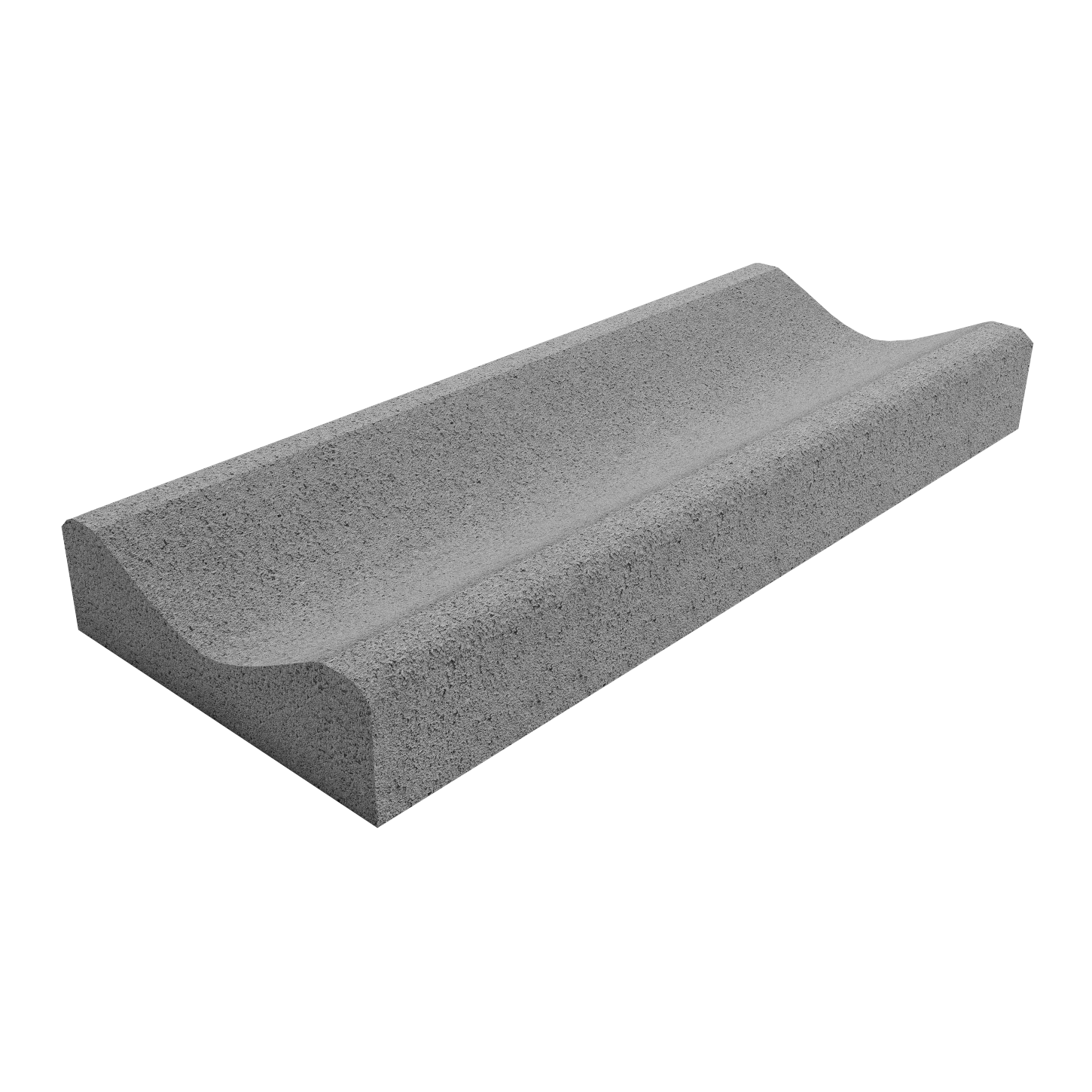 Дорожные элементы Лоток водоотводный серый 