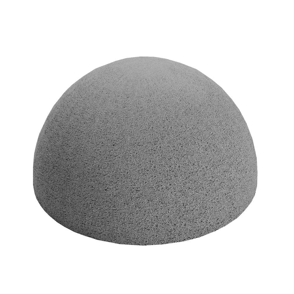 Дорожні елементи Антипаркувальна півсфера 440х230 сірий 