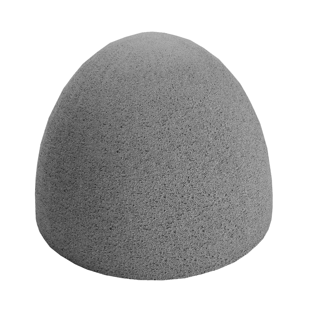 Дорожні елементи Антипаркувальна півсфера 400х300 сірий 