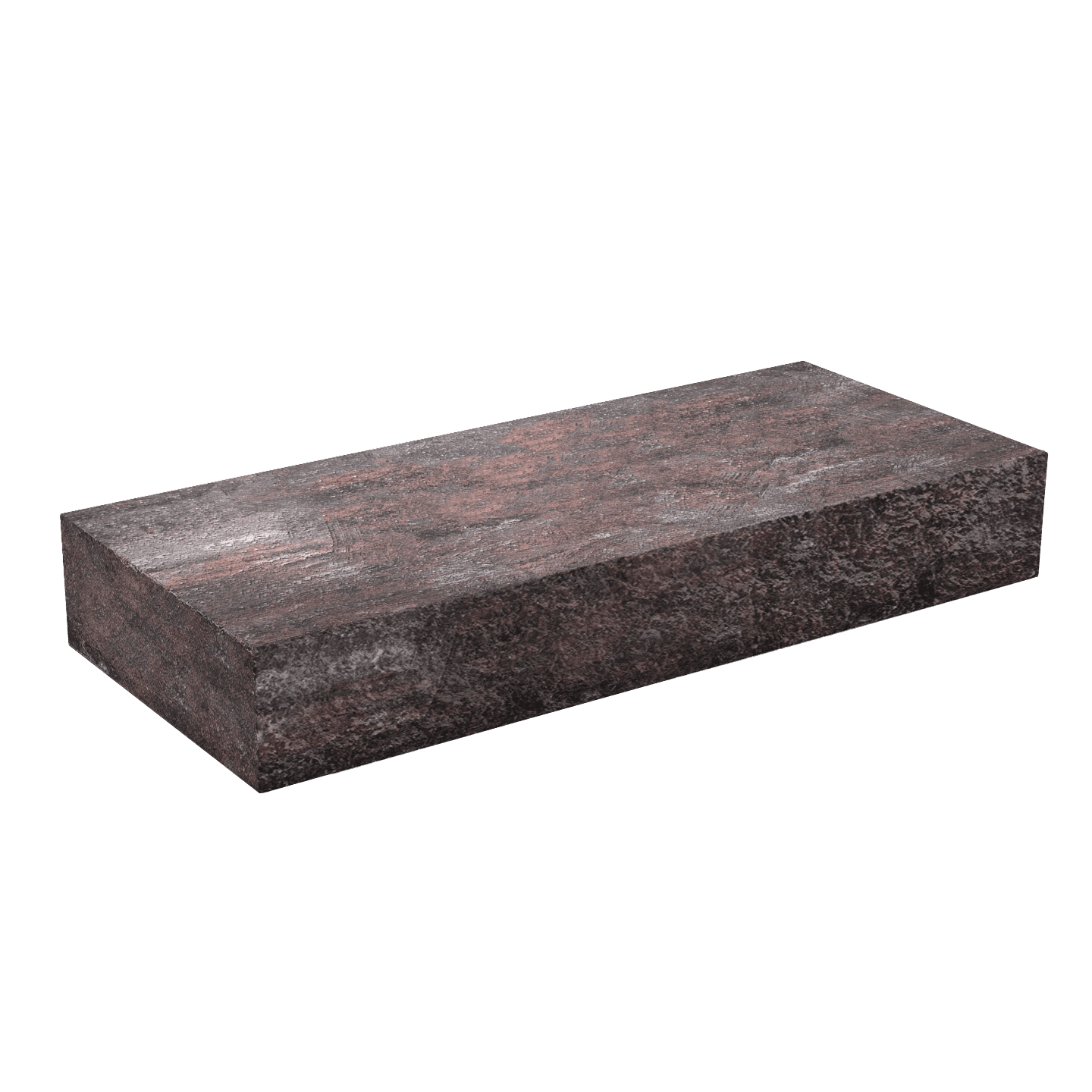 Элементы дизайна Колотая ступенька - 1 колотая сторона 1000х425х150 терра 