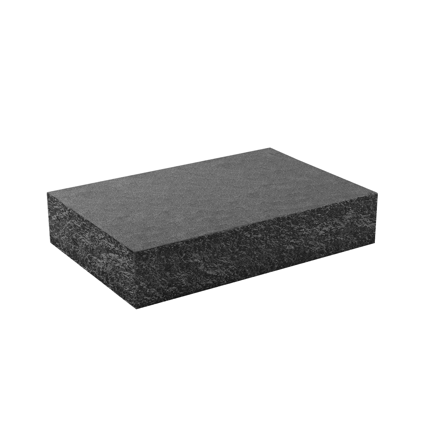 Елементи дизайну Колота сходинка - 3 колоті сторони 750х500х150 графіт 