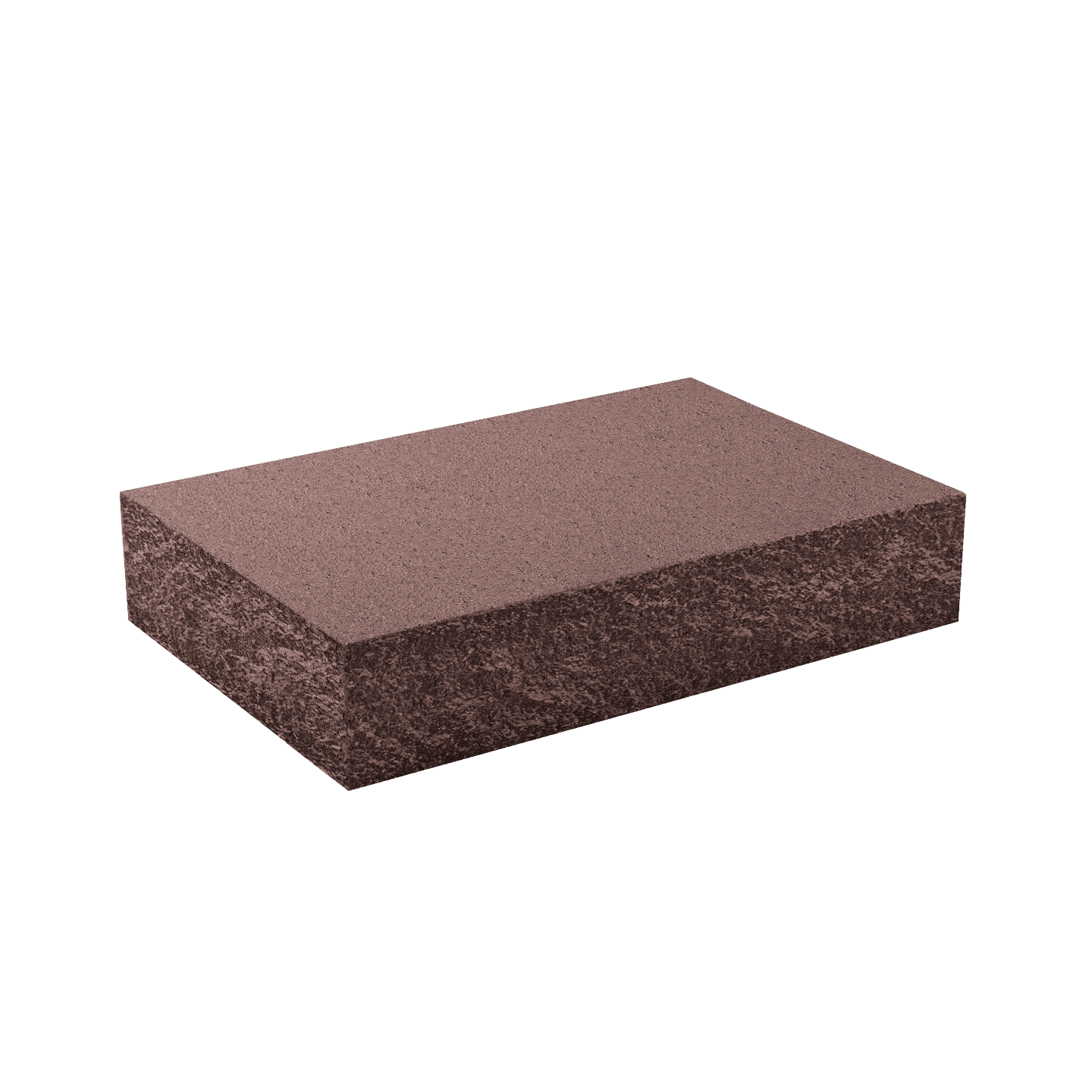 Елементи дизайну Колота сходинка - 3 колоті сторони 750х500х150 венге 