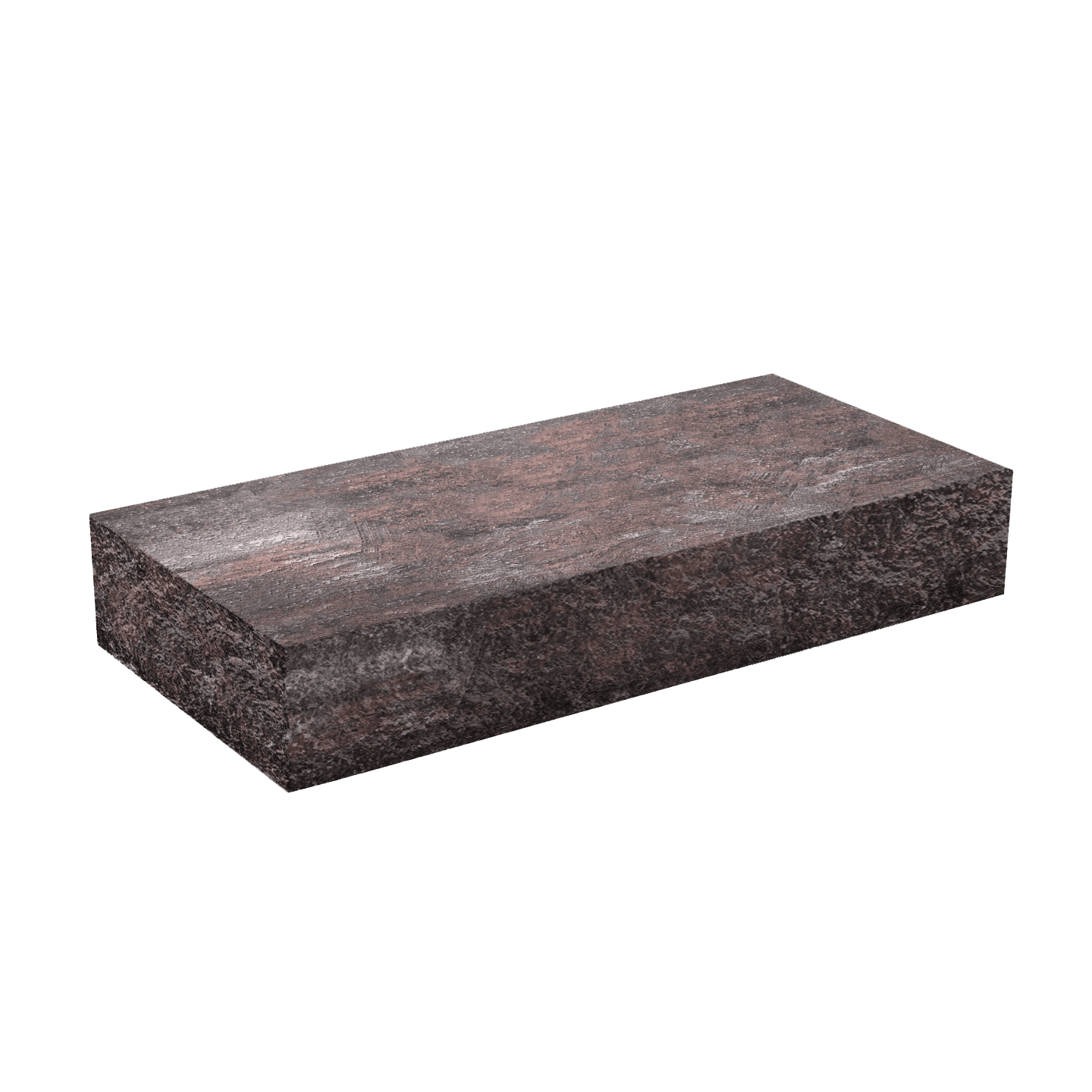 Элементы дизайна Колотая ступенька - 3 колотые стороны 900х425х150 терра 