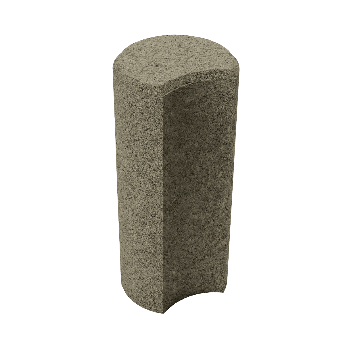 Элементы дизайна Столбик декоративный Ринг оливка 