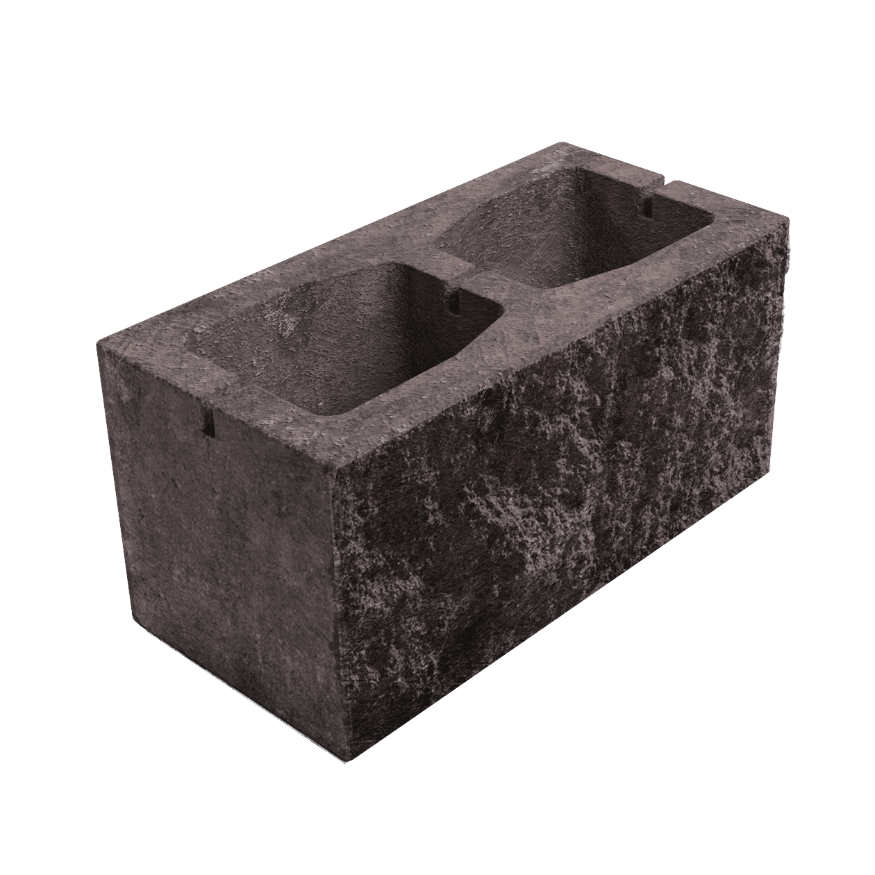 Елементи дизайну Блок з однією колотою стороною 390х190х190 терра 