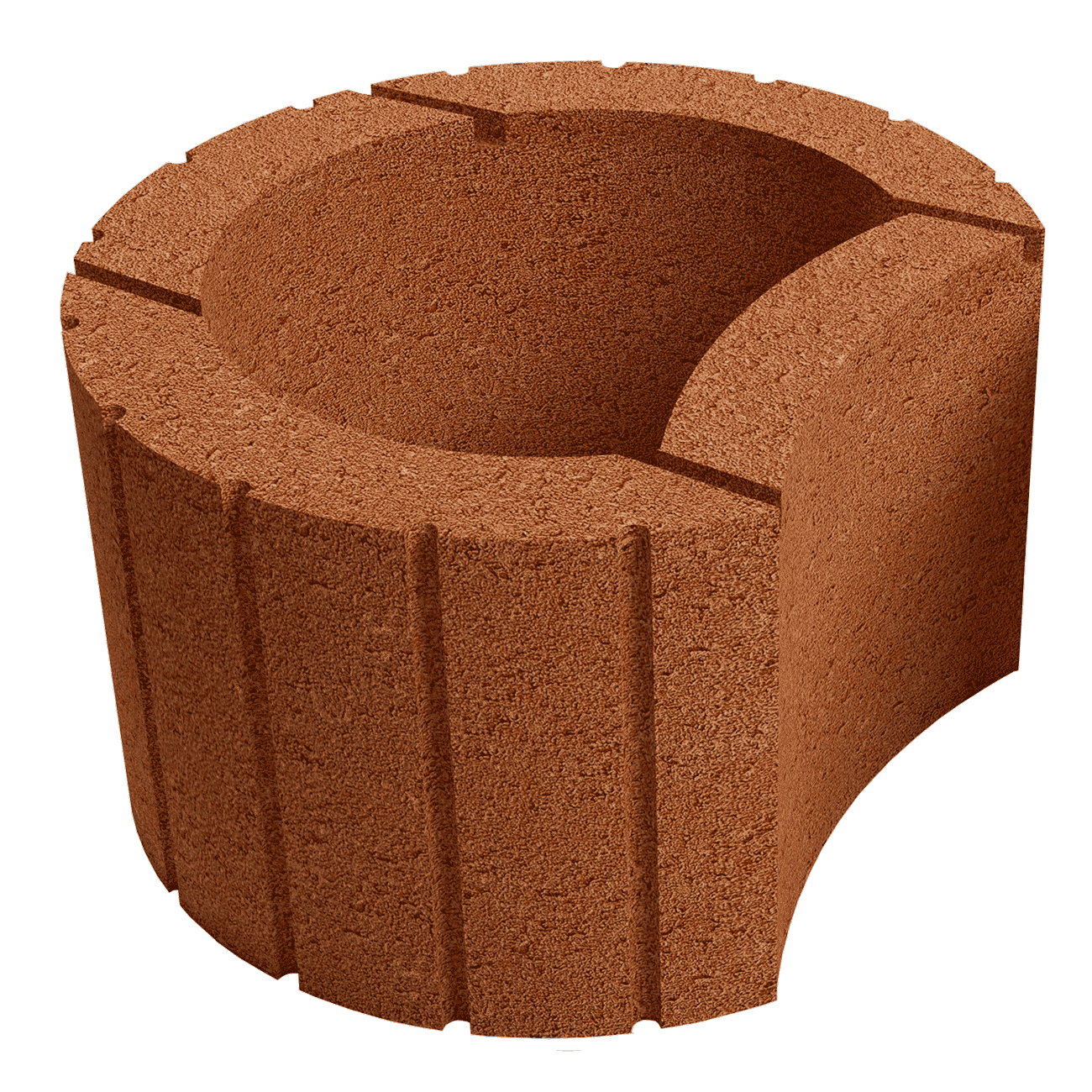 Елементи дизайну Клумба для квітів бурштин 