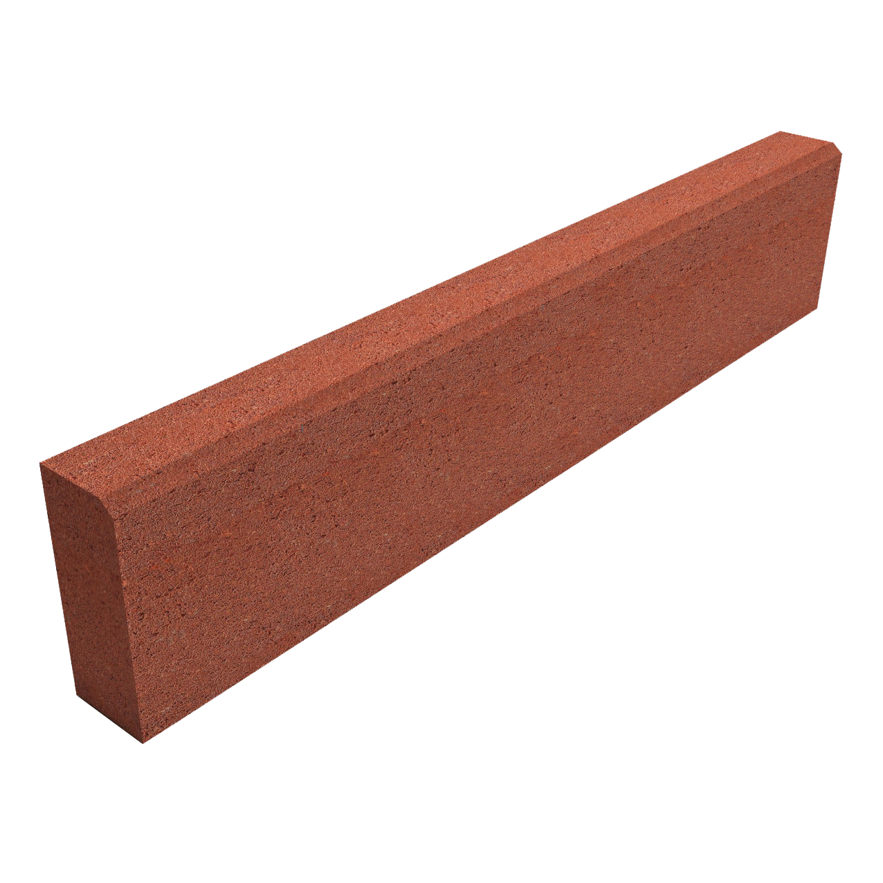 Дорожні елементи Бордюр парковий 1000х80х200 паприка 