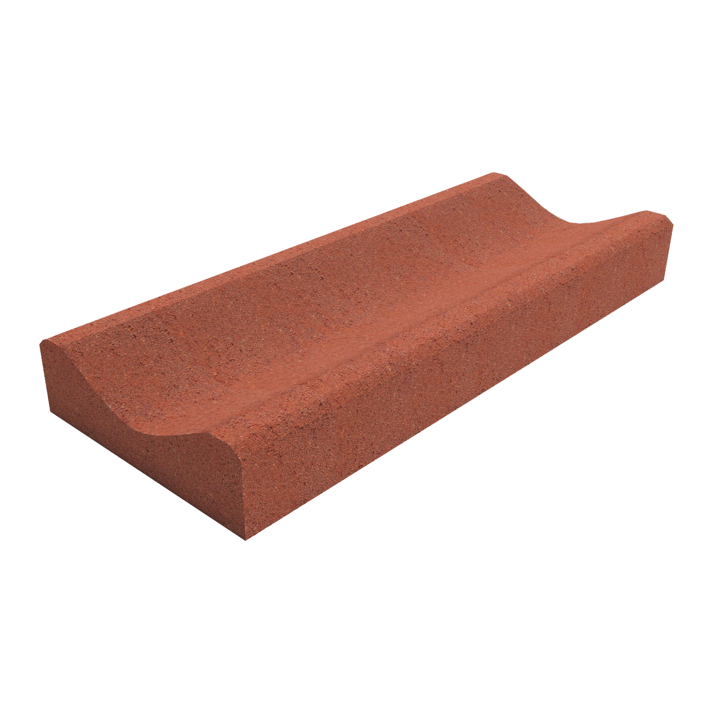 Дорожные элементы Лоток водоотводный паприка 