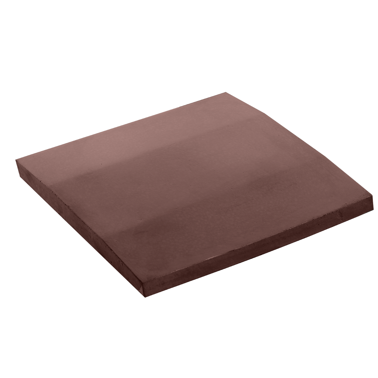 Елементи дизайну Кришка для парканів і колон двосхила зі зрізаним конусом 600х480х60 венге 