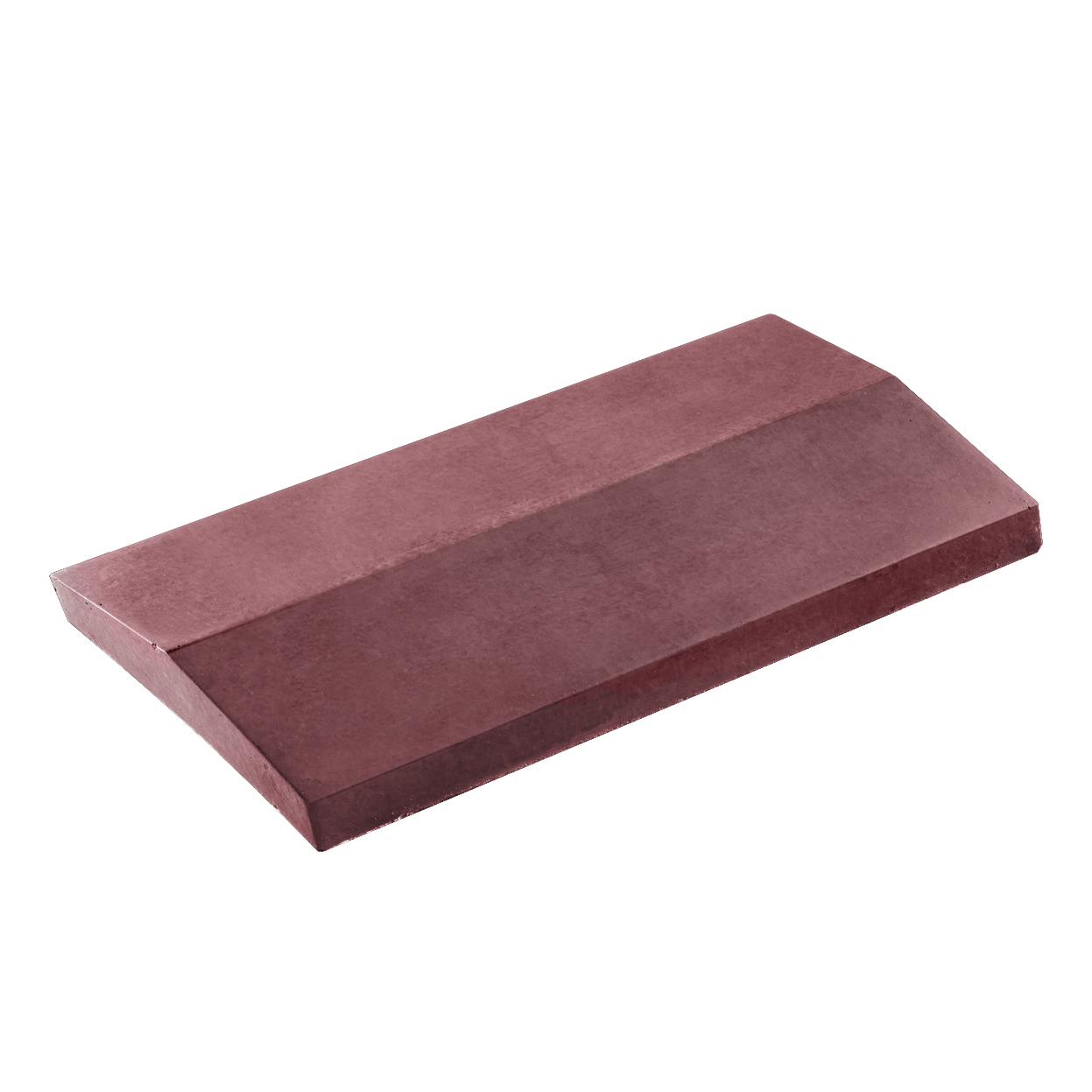 Элементы дизайна Крышка для заборов и колонн двухскатная 600х390х75 вишня 