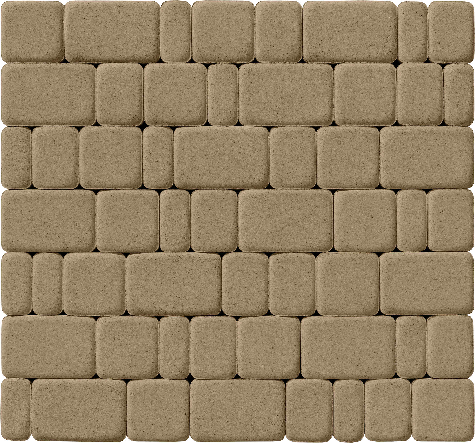 Тротуарная плитка Старый город 60 оливка 