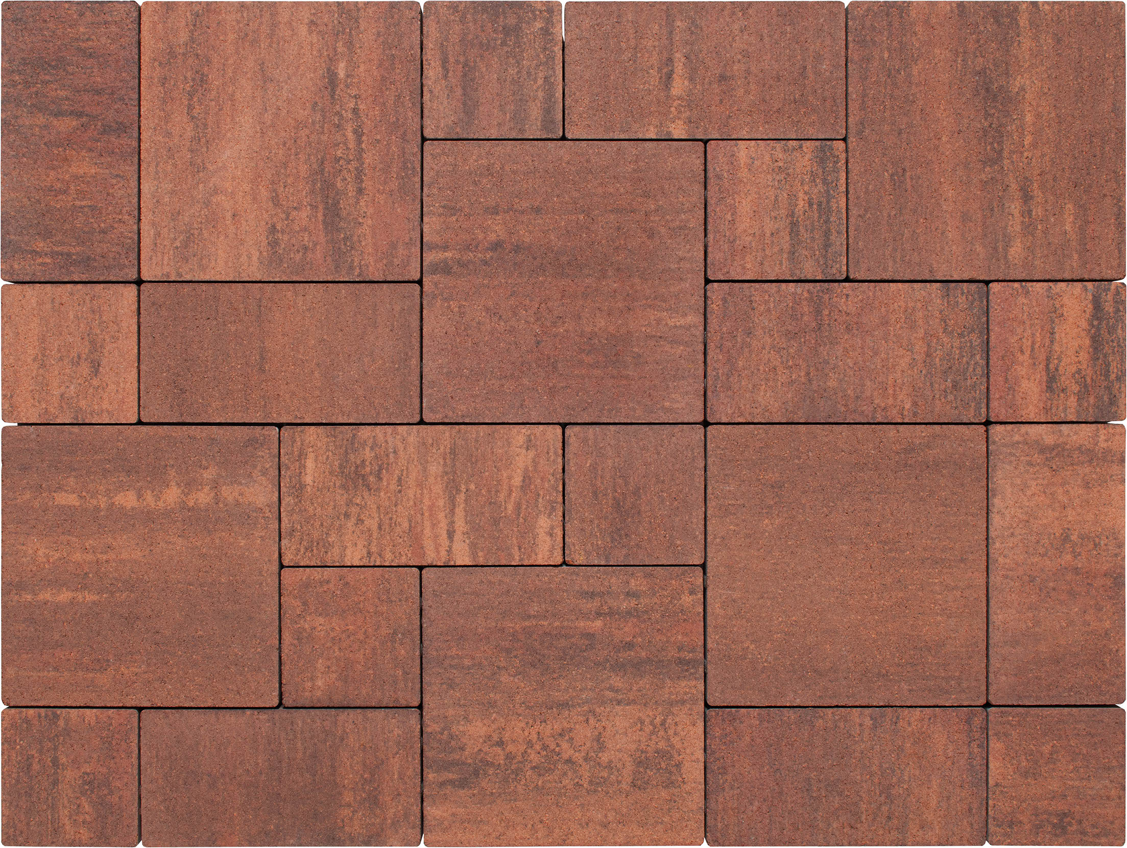 Тротуарная плитка Тротуарная плитка Лайнстоун-30 гранат 