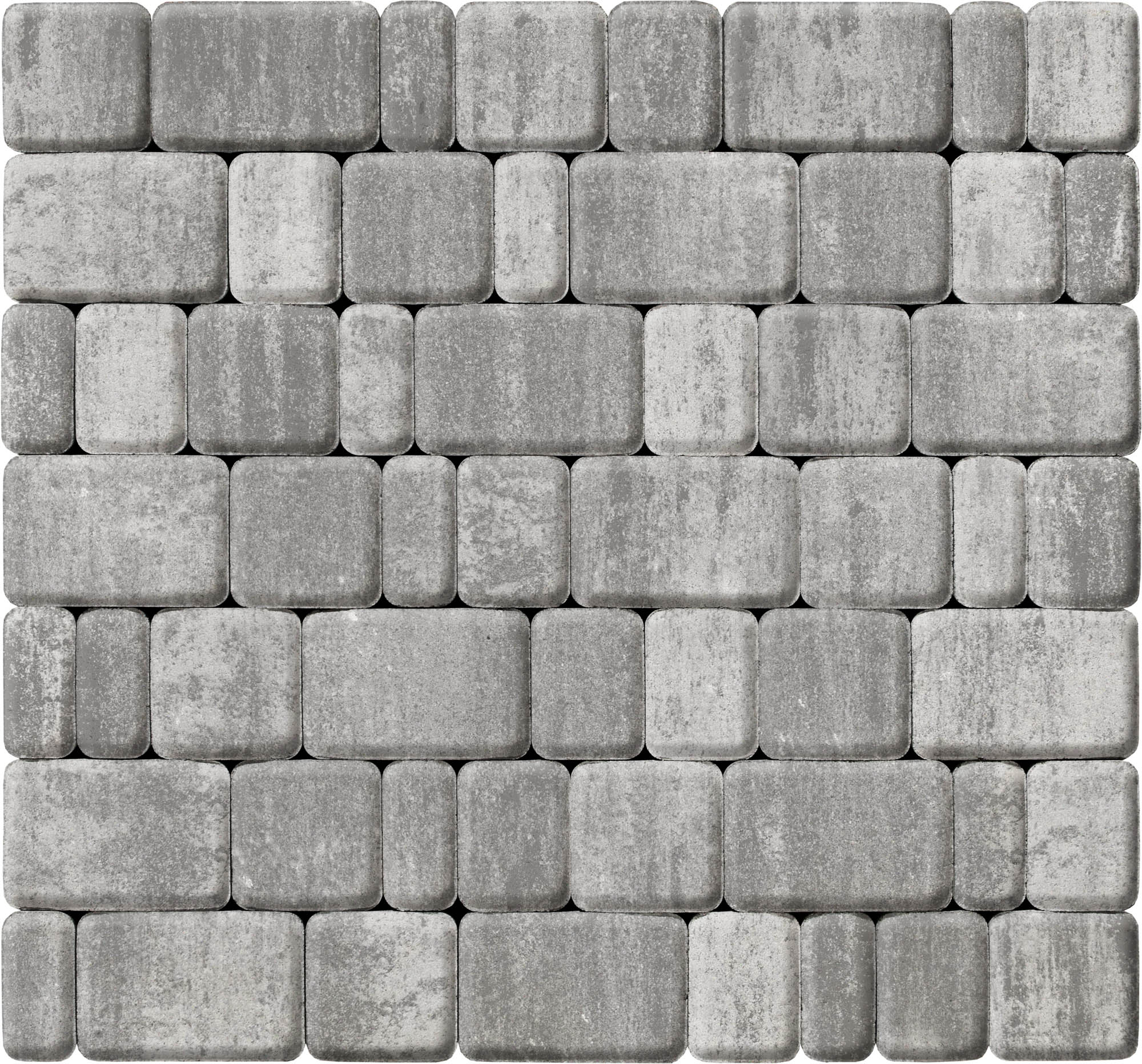 Тротуарная плитка Старый город 60 платина 