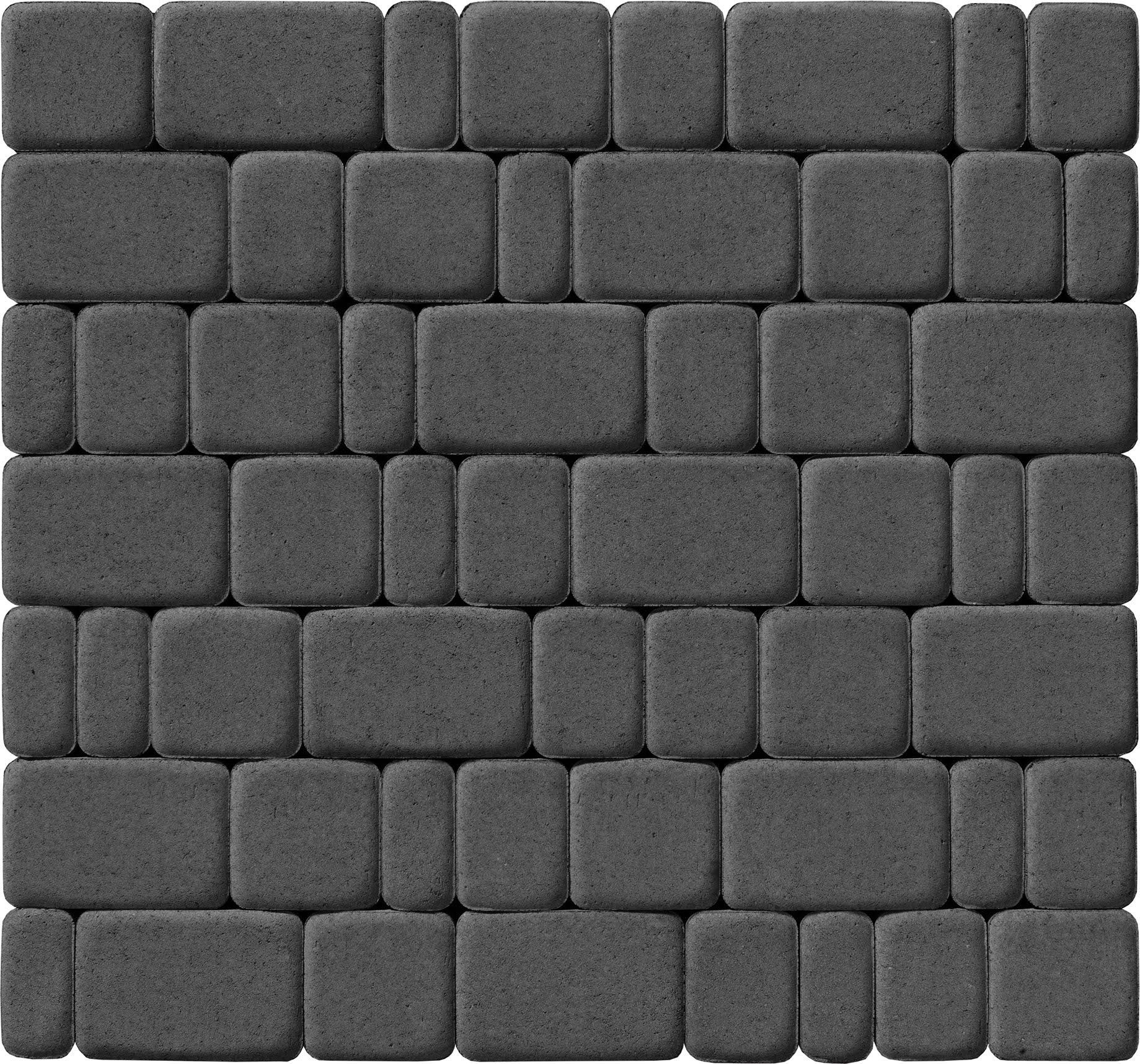 Тротуарна плитка Старе місто 80 графіт 