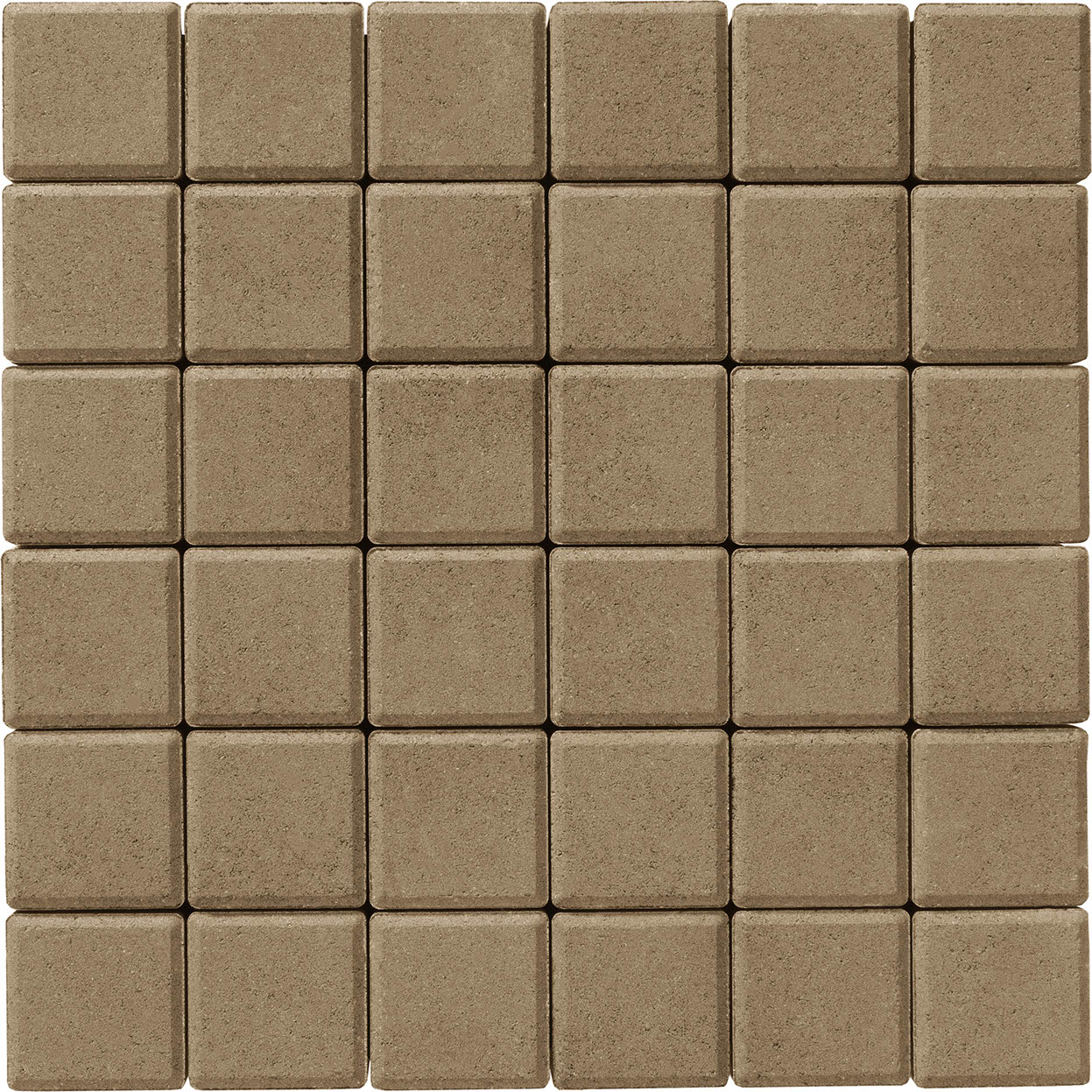 Тротуарная плитка Брусчатка 100х100х40 оливка 