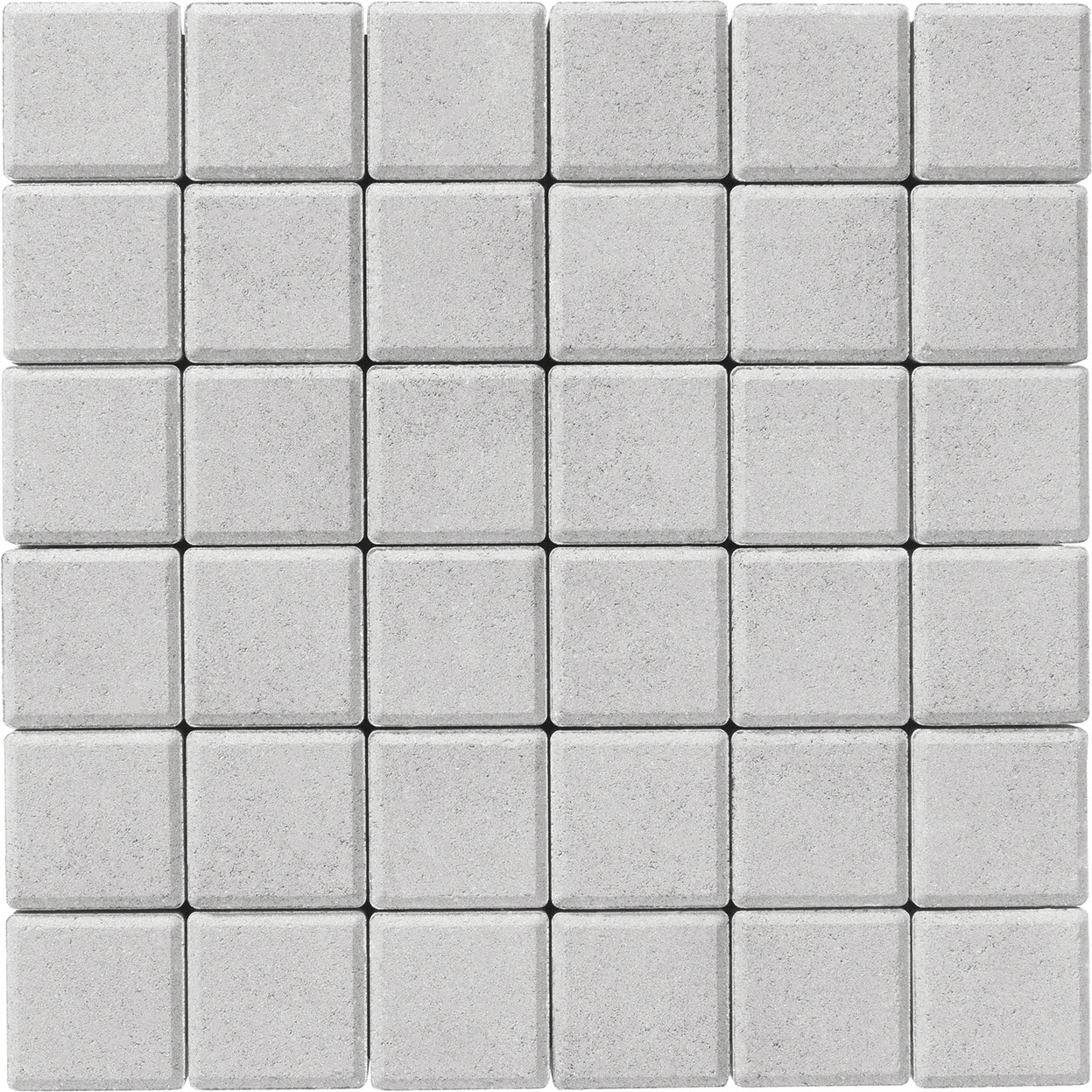 Тротуарная плитка Брусчатка 100х100х40 жемчужина 