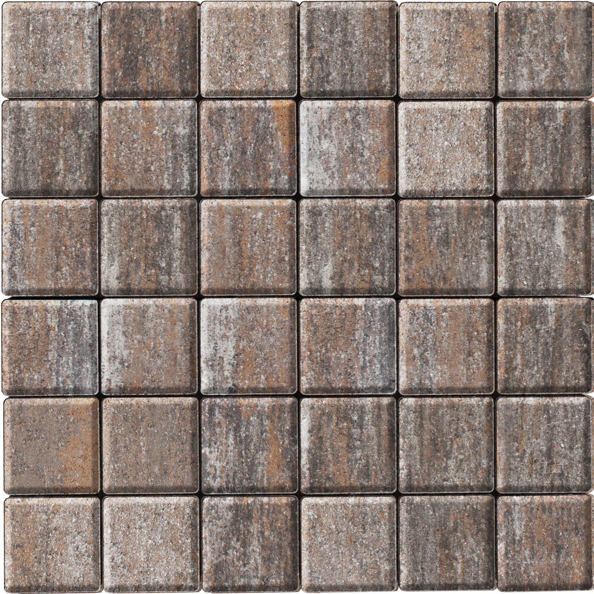 Тротуарная плитка Брусчатка 100х100х40 эверест 