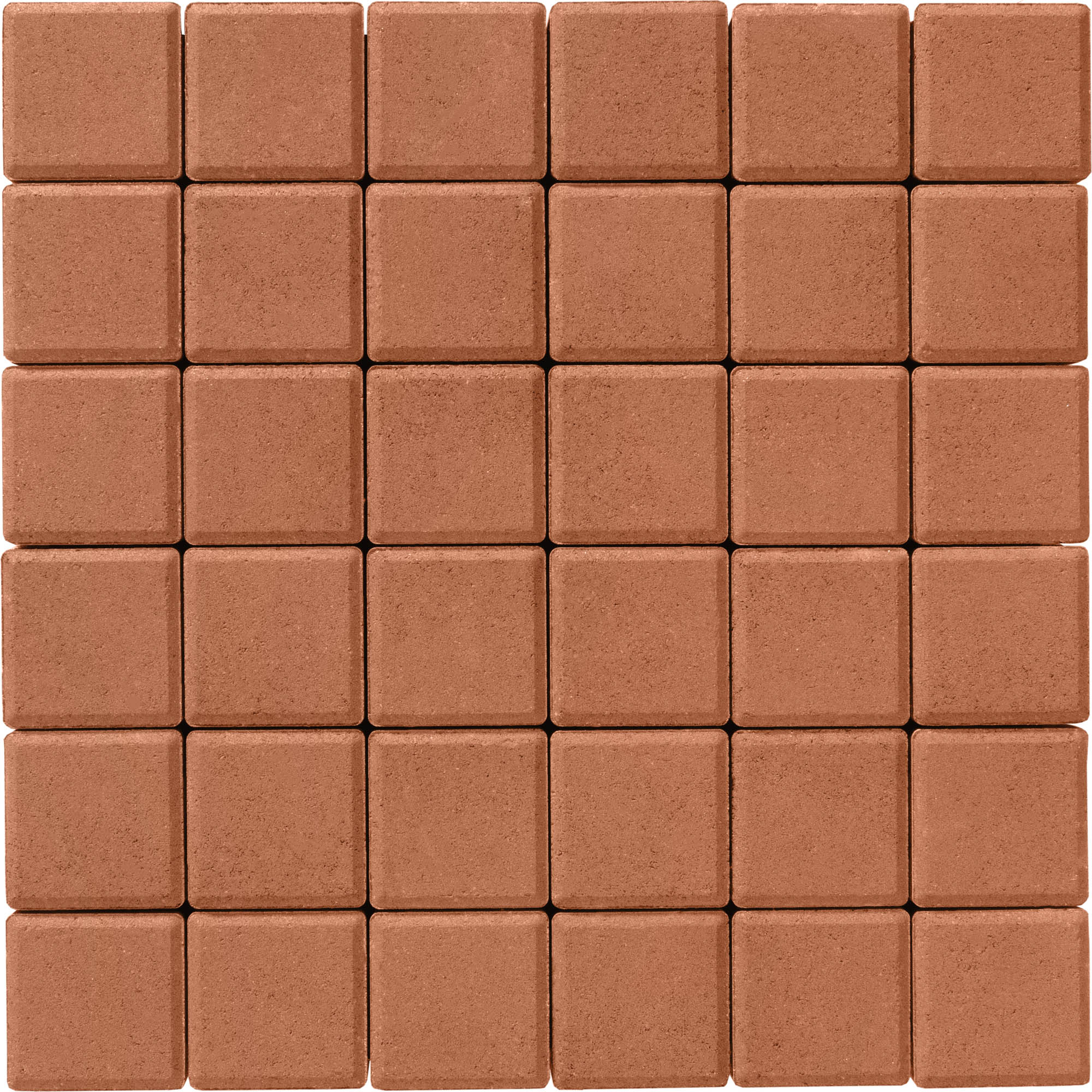 Тротуарна плитка Бруківка 100х100х60 бурштин 