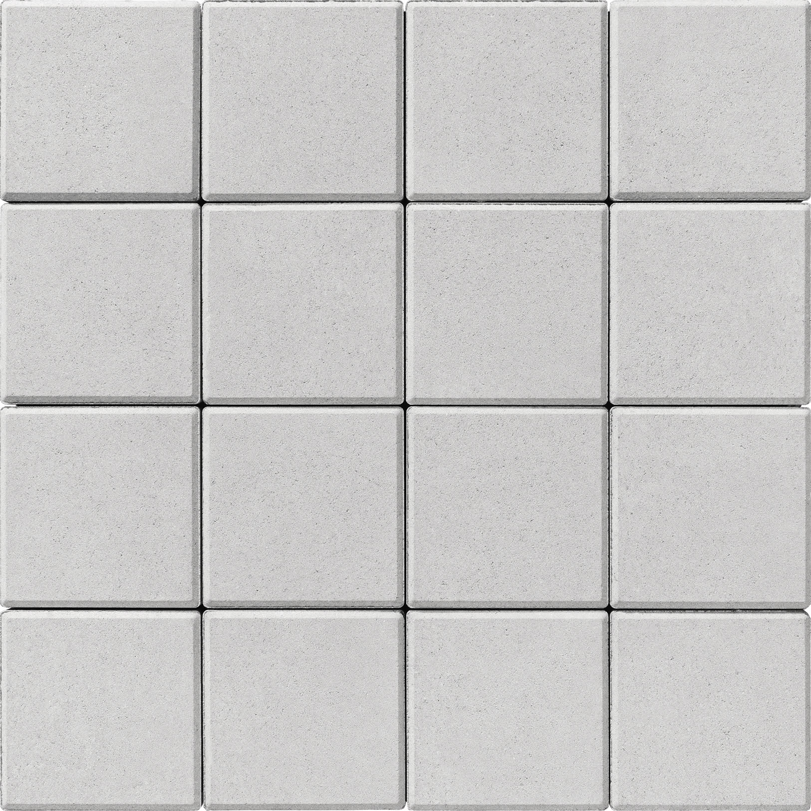 Тротуарна плитка Бруківка 200х200х80 перлина 