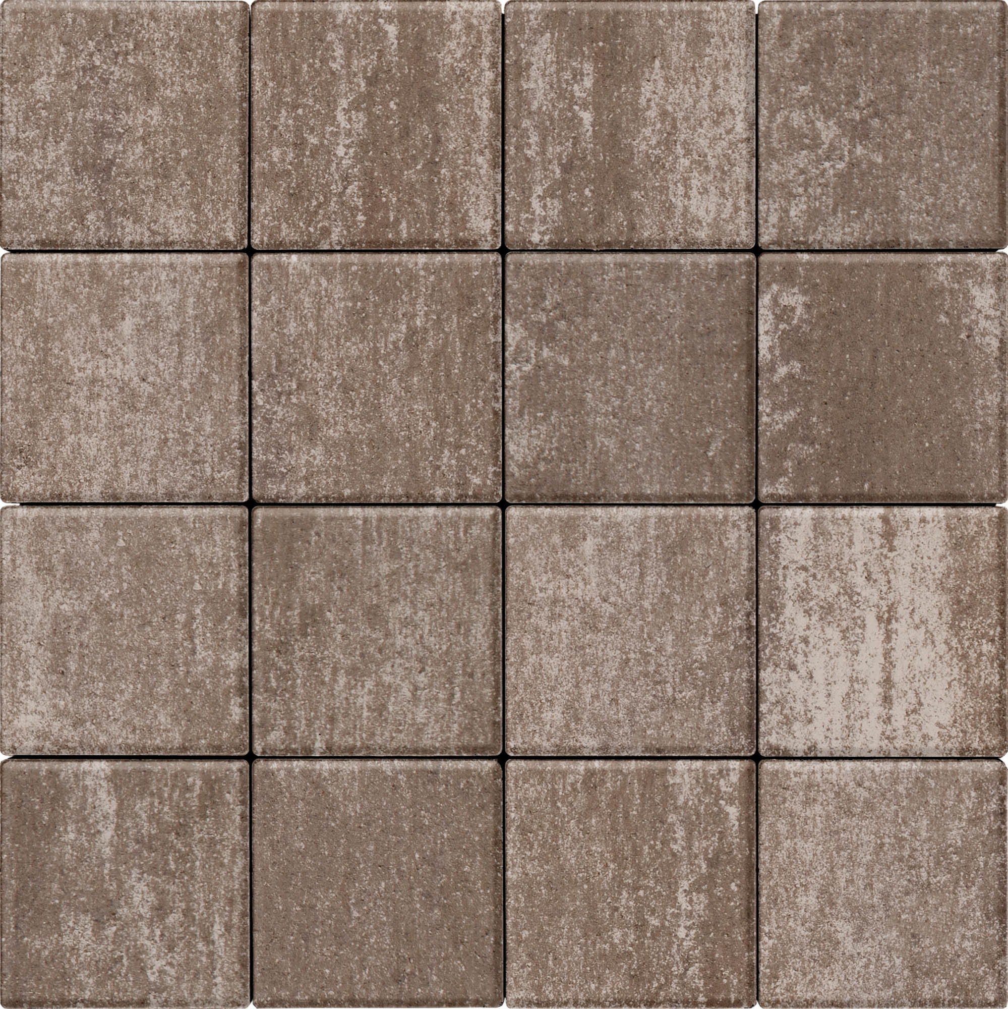 Тротуарна плитка Бруківка 200х200х80 порто 