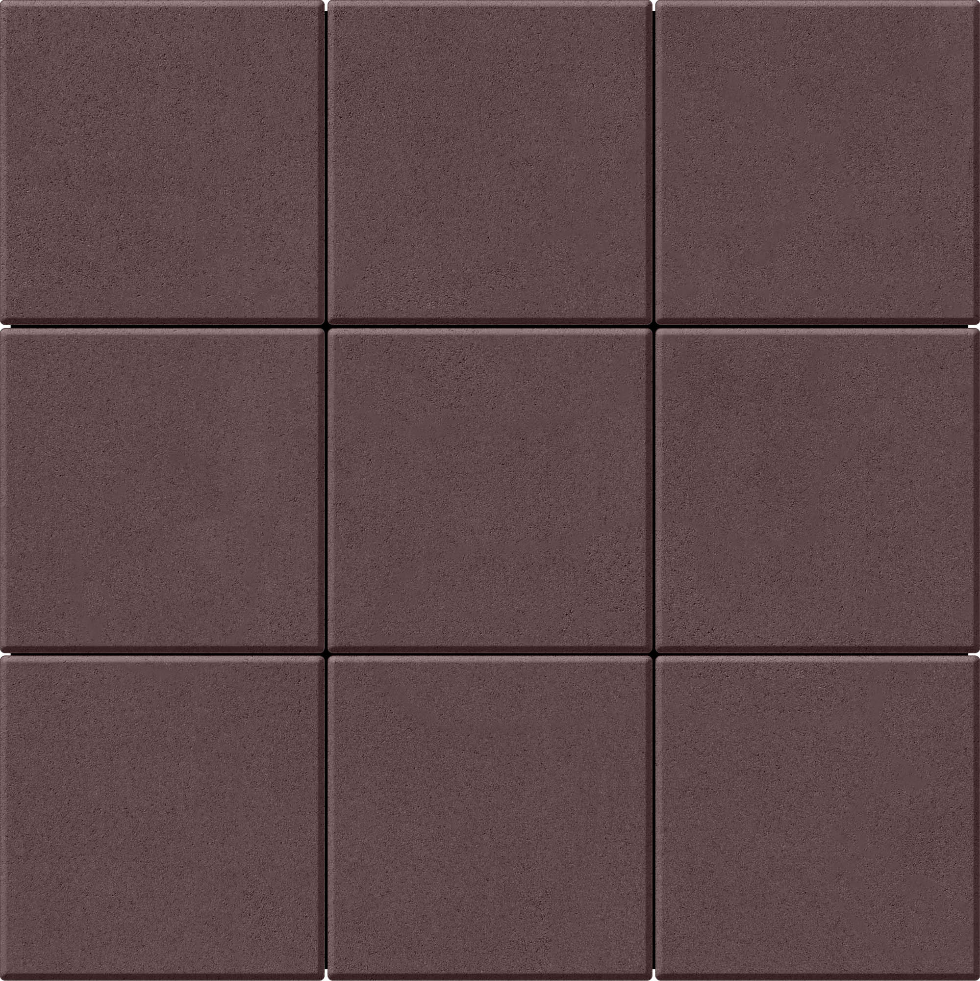 Тротуарна плитка Бруківка 400х400х60 венге 