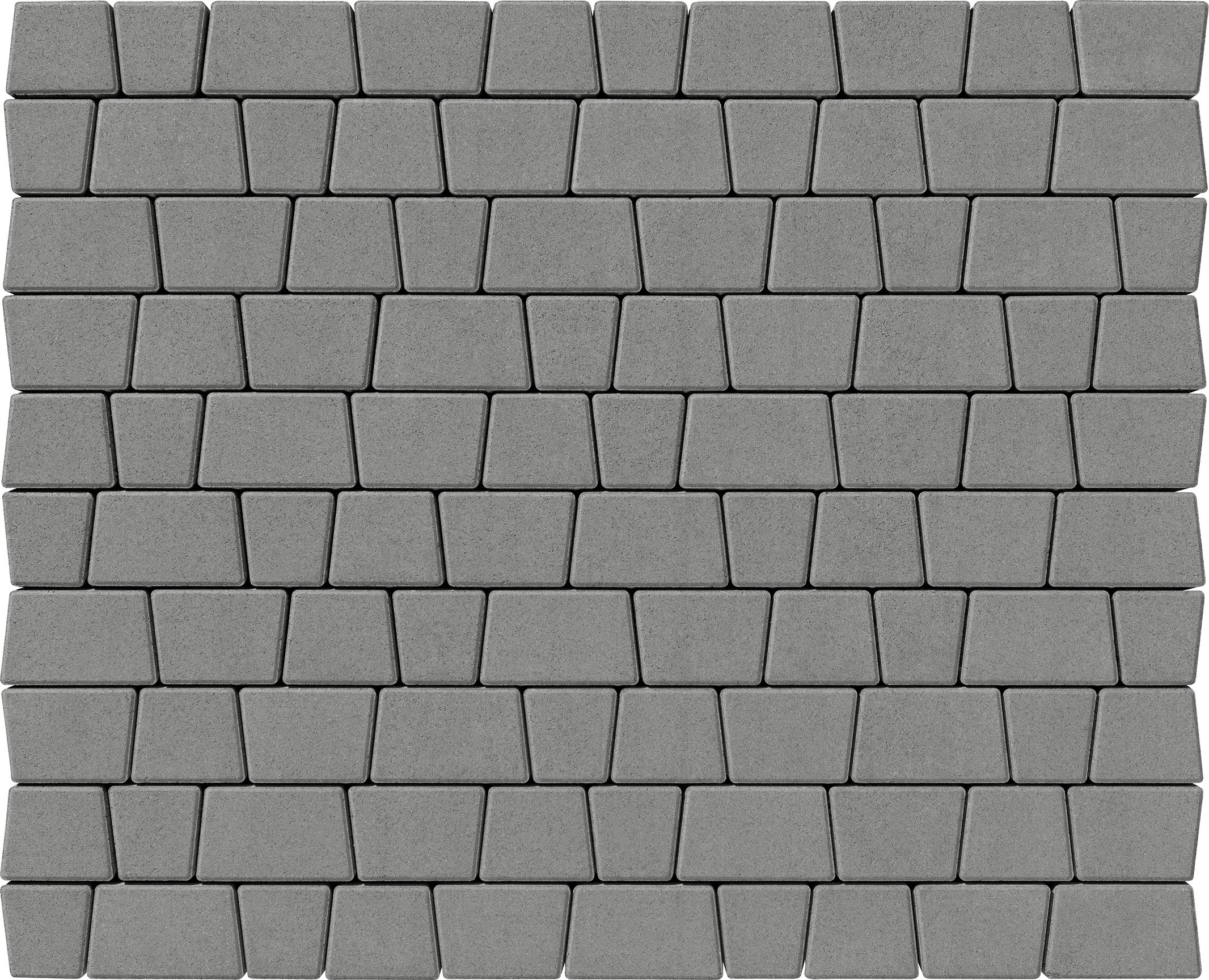 Тротуарна плитка Мозаїка сірий 