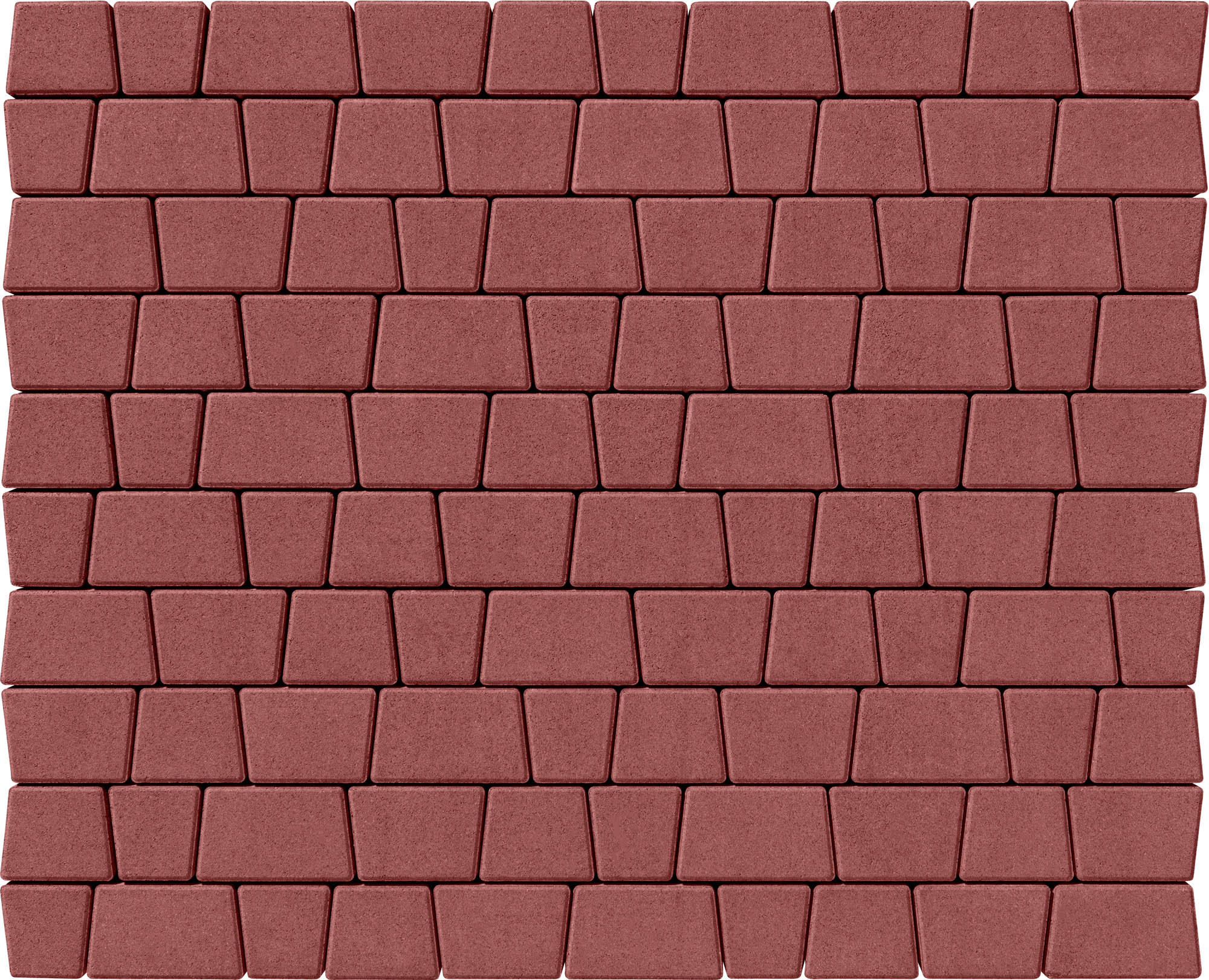 Тротуарна плитка Мозаїка вишня 