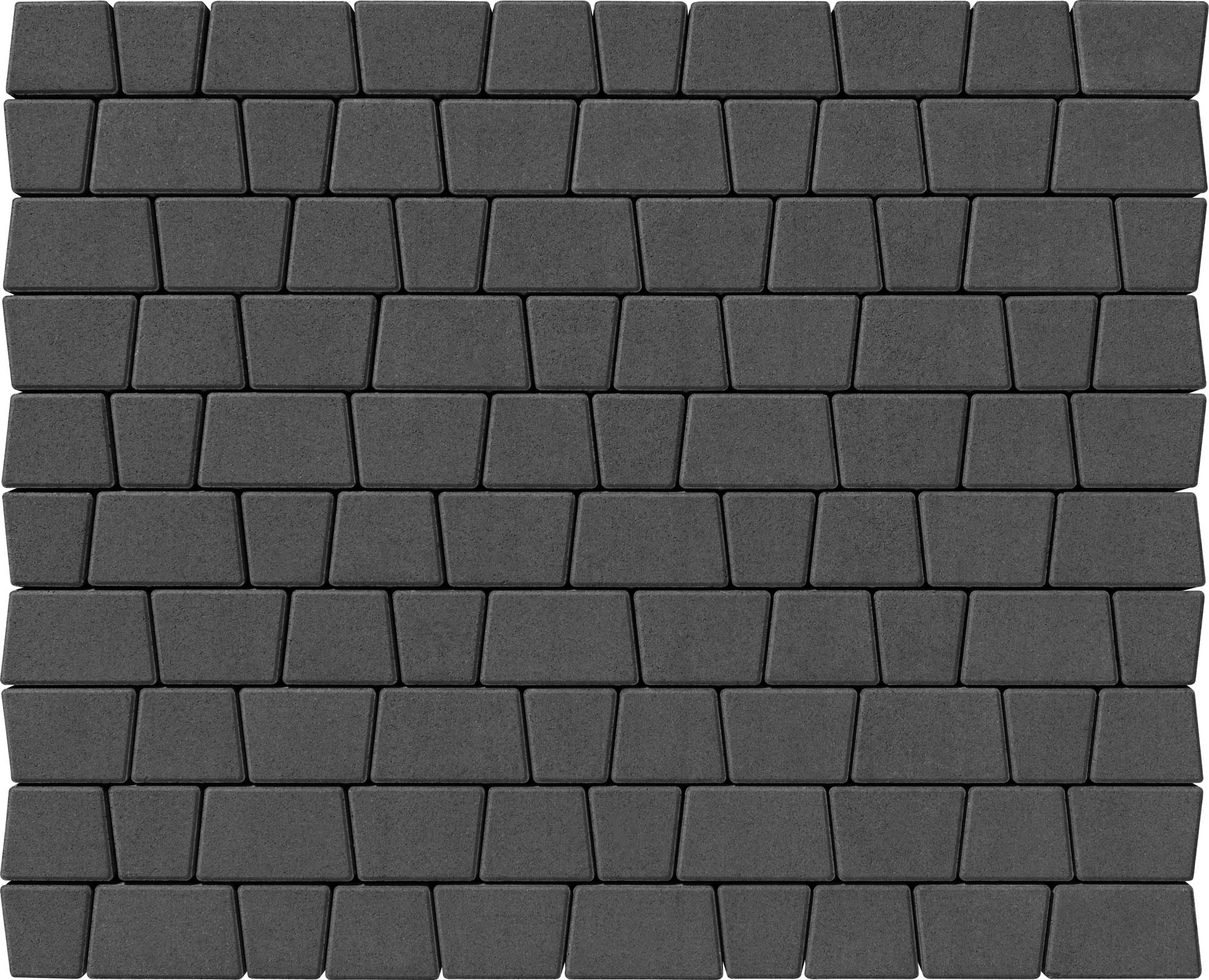 Тротуарна плитка Мозаїка графіт 