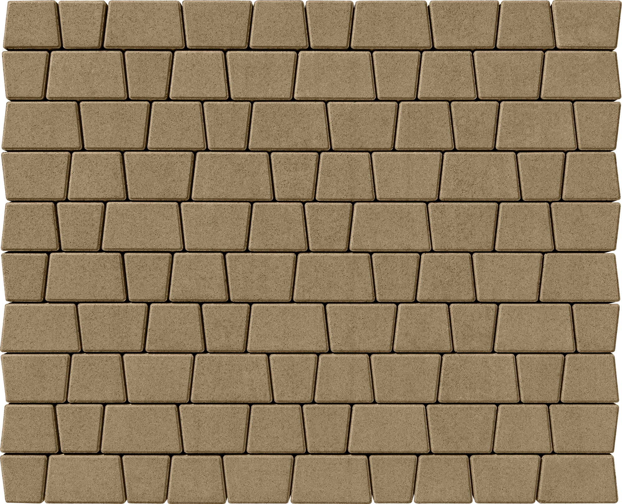 Тротуарна плитка Мозаїка оливка 