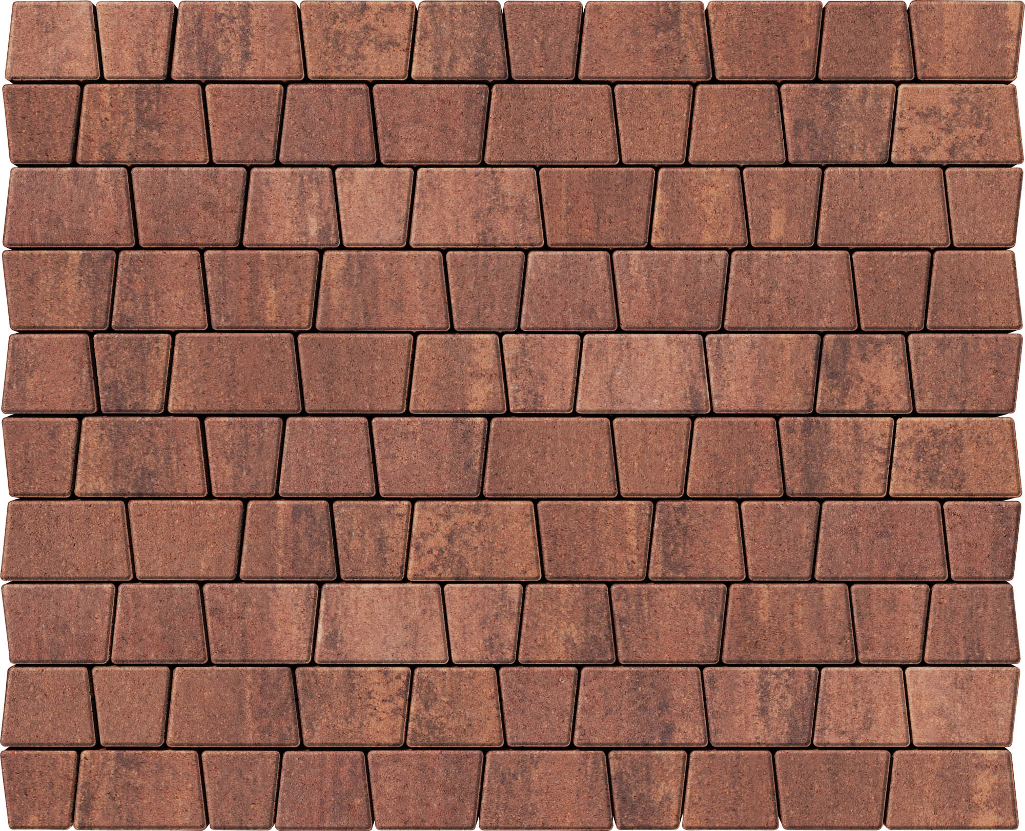 Тротуарна плитка Мозаїка гранат 