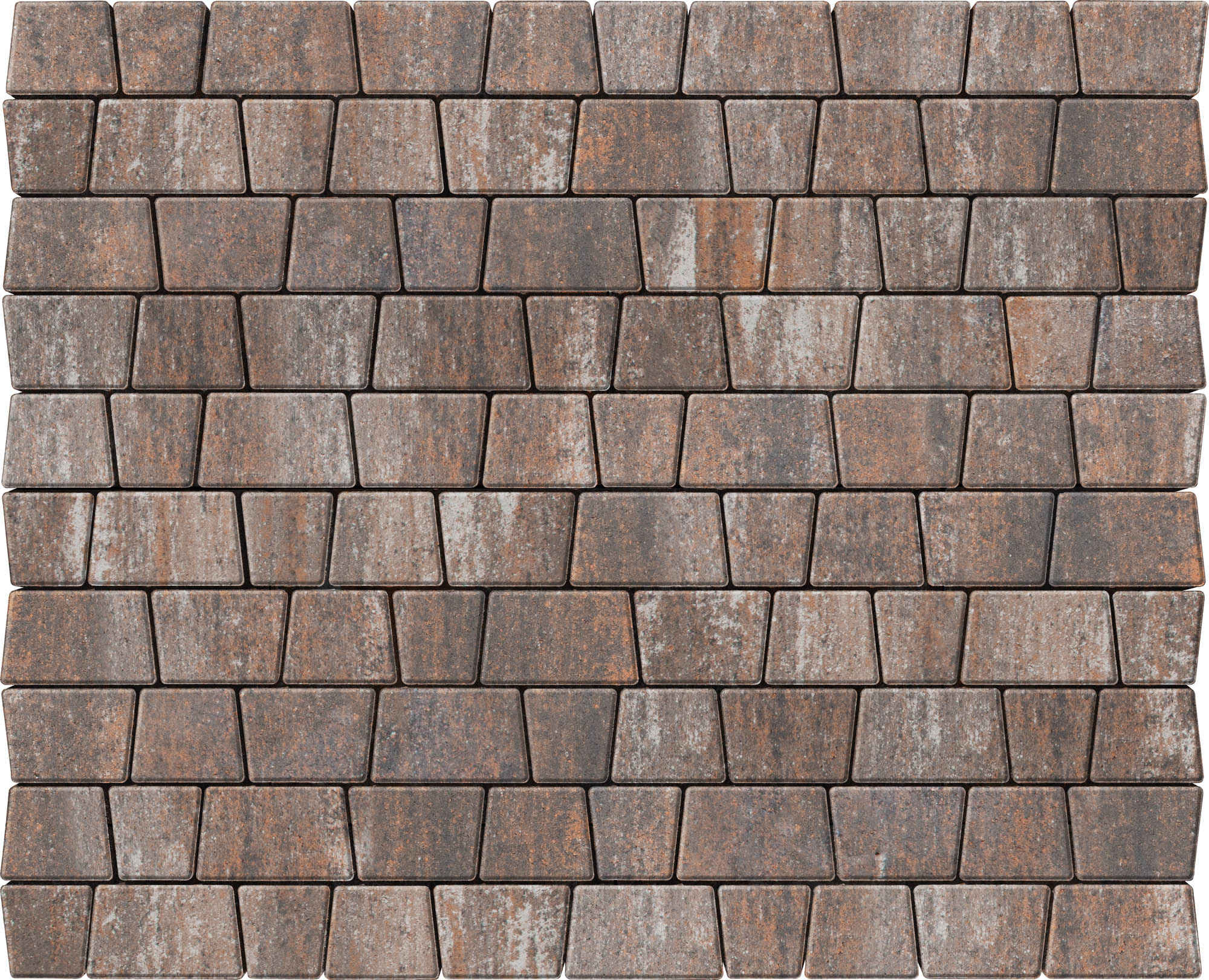 Тротуарна плитка Мозаїка еспресо 